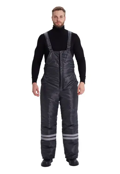 Костюм СТИМ зимний с ПК (т.серый/красный)