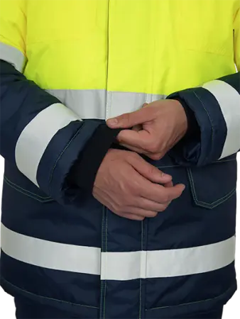 Костюм БРАЙТ зимний с ПК (желтый/синий)