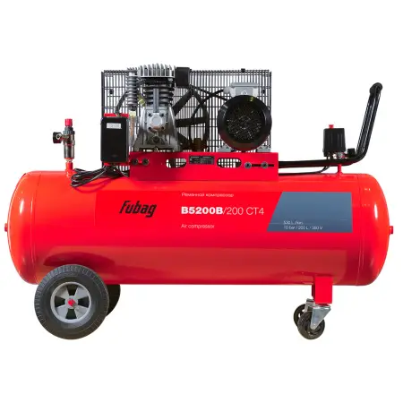 Ременной одноступенчатый компрессор FUBAG B5200B/200 CT4