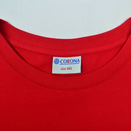 Футболка CORONA 145 (нм) (красный) Футболка CORONA 145 (нм) (красный)