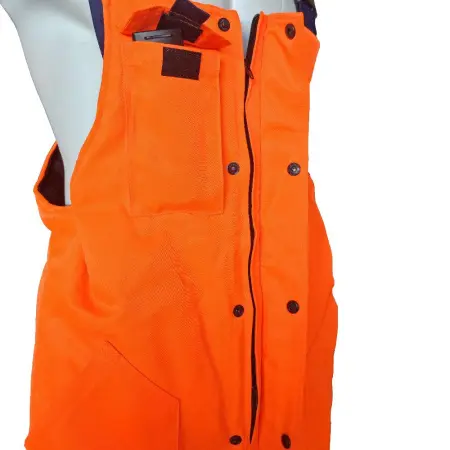 Костюм МЕТЕО зимний с ПК (оранжевый/синий)