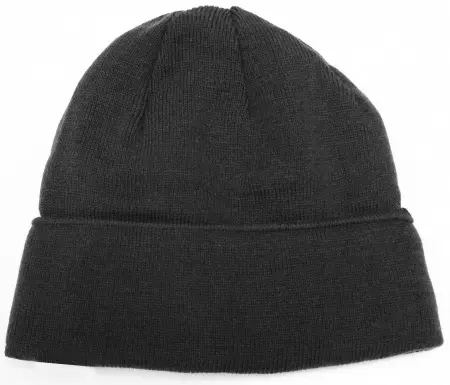 Шапка ФРОСТ трикотажная двойная (черный)