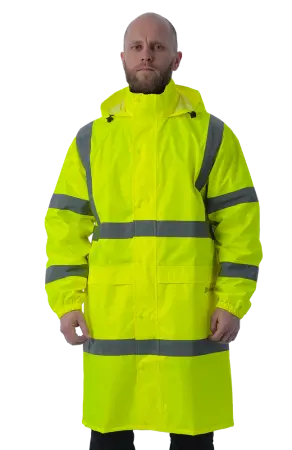 Плащ-дождевик BRODEKS KS252 сигнальный (желтый)