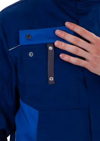 Куртка GT (синий/васильковый)