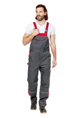 Костюм СТРАЙК 2 SAFE с ПК (серый/красный)