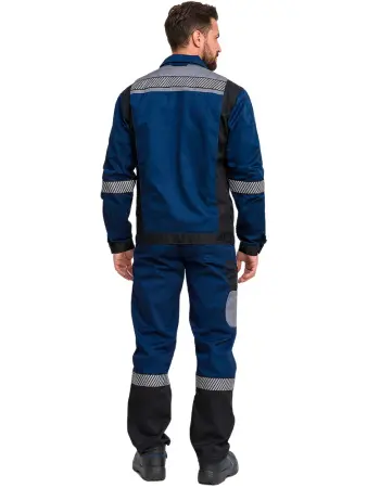 Костюм RONTA KS261 с БР (т.синий/серый/черный)