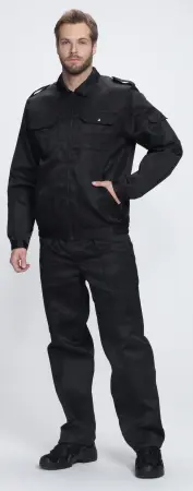 Костюм ДОЗОР с БР (черный)