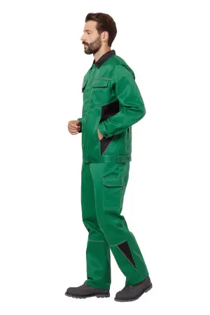 Костюм СТРАЙК 2 с ПК (зеленый/черный)