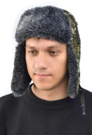 Шапка-ушанка АНГАРА иск.мех