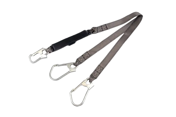 Строп BG 3аАд (КР), лента, двухветьевой, 3 карабина, амортизатор