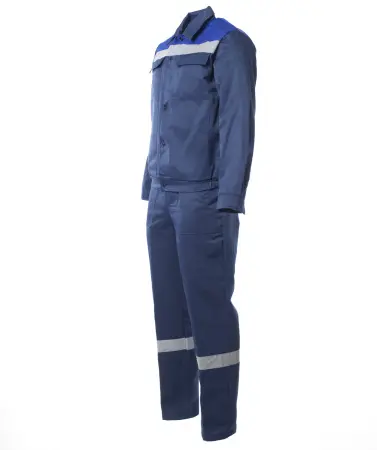 Костюм СТАНДАРТ-2 с СОП с ПК (т.синий/васильковый)