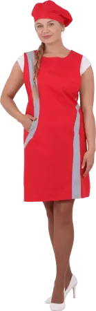 Униформа ВИНТАЖ (красный/серый)