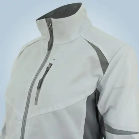 Куртка BRODEKS KS 228 женская (белый/серый)