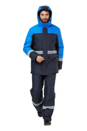 Куртка СУНТАР зимняя (т.синий/васильковый) Куртка СУНТАР зимняя (т.синий/васильковый)