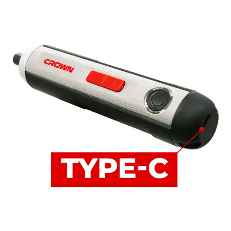 Аккумуляторный шуруповерт CROWN CT22033 IMC 3,6В Li-ion 2,0Ач micro-USB 0-200об/мин Аккумуляторный шуруповерт CROWN CT22033 IMC 3,6В Li-ion 2,0Ач micro-USB 0-200об/мин
