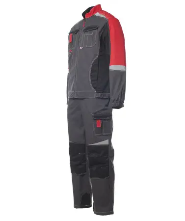 Костюм ФОРМУЛА балтекс 240 с ПК ЭТ (серый/красный/черный)