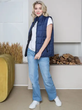 Жилет ОФИС зимний (т.синий)