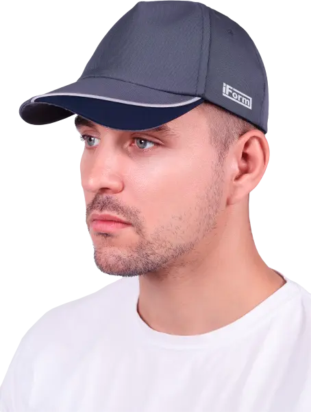 Бейсболка IFORM ИМПОРТ (серый/т.серый) Бейсболка IFORM ИМПОРТ (серый/т.серый)
