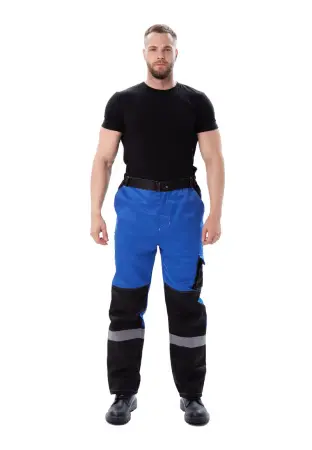 Костюм ВОЛГАРЬ с БР (василек/черный)