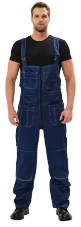 Полукомбинезон РОЛЬФ (т.синий)