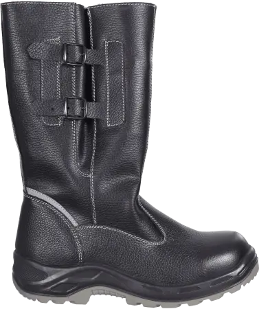 Сапоги TURBO ПУ/нитрил высокие с КП нат. мех