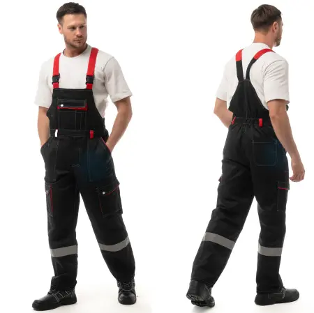 Костюм АНТЕЙ с СОП с ПК (черный/красный)