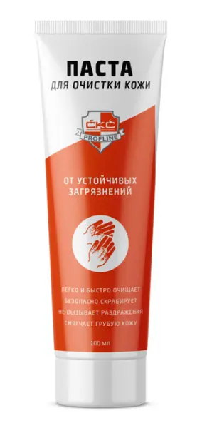 Паста СКС PROFLINE для мытья сильнозагрязненных рук туба 100мл