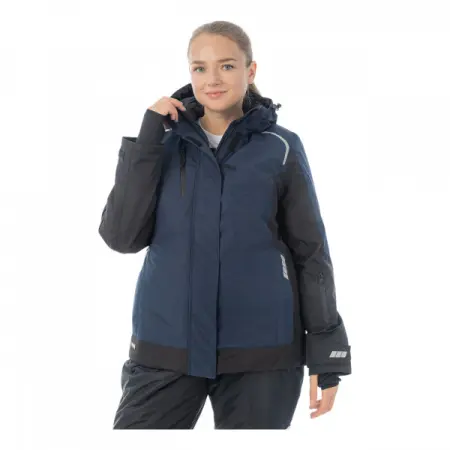 Куртка BRODEKS KW 208 женская зимняя (синий)