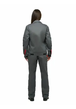 Костюм КАМА Л10-КБР женский с БР (серый/красный)