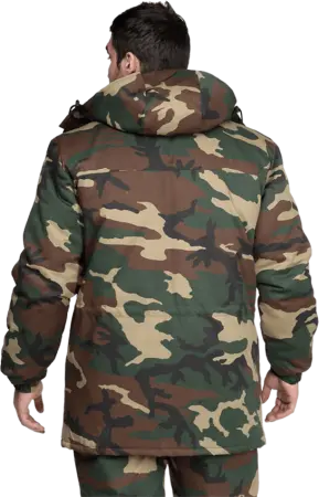 Куртка ТУРИСТ зимняя (кмф зелёный) Куртка ТУРИСТ зимняя (кмф зелёный)