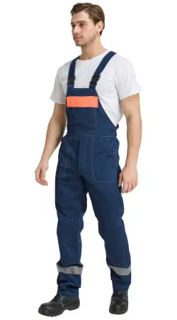 Костюм RONTA KS812 с ПК (т.синий/оранжевый)