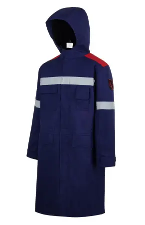 Плащ ЭНЕРГИЯ АРАМИД АПВУ-3 молнии с СОП 30,9 кал.см.кв (синий/красный)