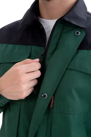 Костюм ТЕХНИК 2 с ПК (т.зеленый/черный)