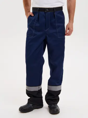 Костюм СИСТЕМА с БР (т.синий/черный/василек)