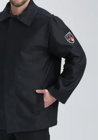 Костюм от повышенных температур СТАЛКЕР с БР (черный)