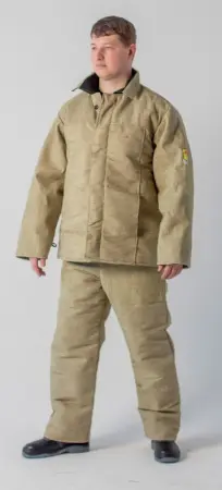 Костюм брезентовый зимний с накладками с ОУ с БР