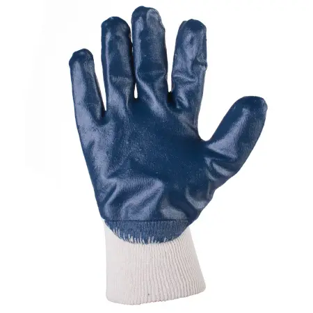 JN066 Перчатки для тяжелой работы с нитриловым покрытием на 3/4 ОТГРУЗКА КРАТНО 12 ПАР.