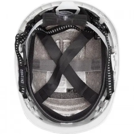 Каска защитная UVEX ФЕОС АЛПАЙН с храповиком (белый)