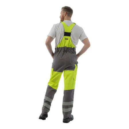 Полукомбинезон BRODEKS MS48-61 мультизащитный (желтый/серый)