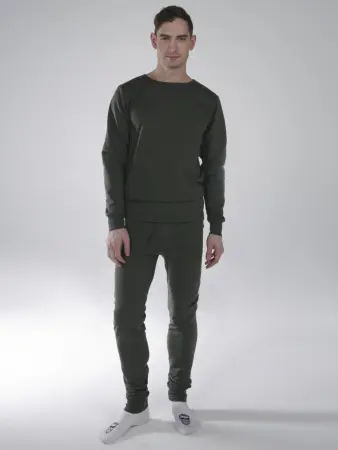 Белье трикотажное (оливковый)