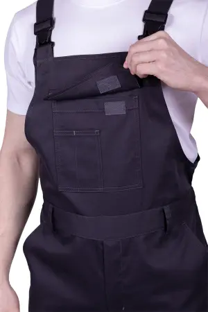 Полукомбинезон СТРОНГ (т.серый)