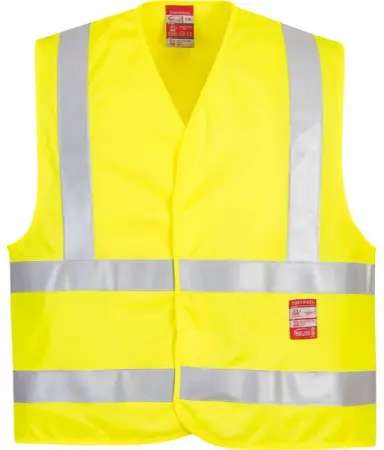 Жилет PORTWEST FR75 с огнестойкой отделкой сигнальный (желтый)