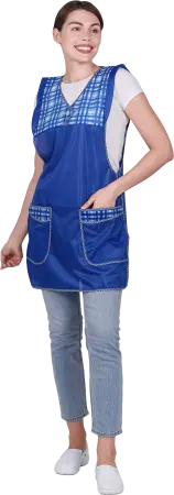 Фартук ХОЗЯЮШКА нейлоновый (василековый)