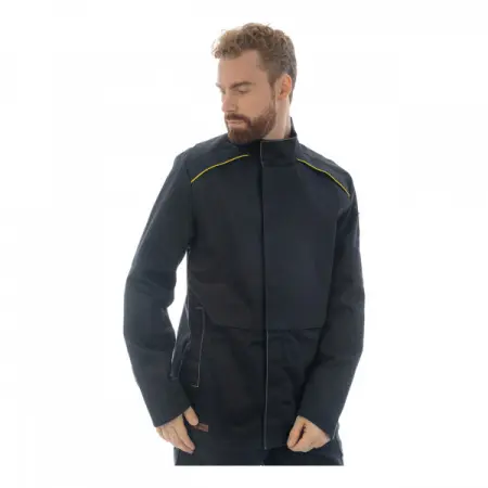 Куртка сварщика BRODEKS FS28-02 2 класс (черный)