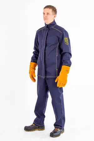 Костюм сварщика ВОЛАТ с БР 2 класс (синий)