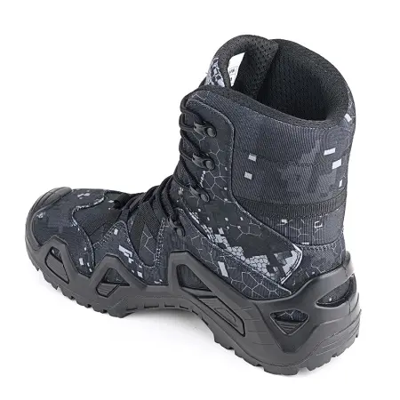 Ботинки ЛИДЕР 174 ПУ-Резина утепленные (кмф черный)