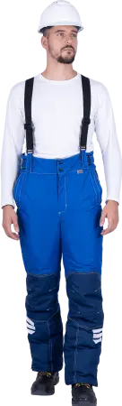 Брюки ЭДВАНС зимние (васильковый/синий)