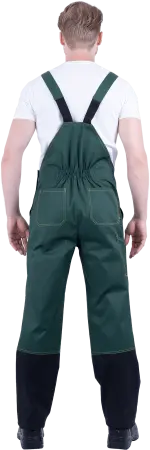 Костюм КМ-10 ЛЮКС с ПК (зеленый/желтый)