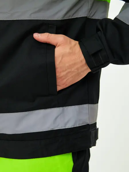 Костюм сигнальный PROFLINE SPECIALIST-2 с ПК (желтый/черный)