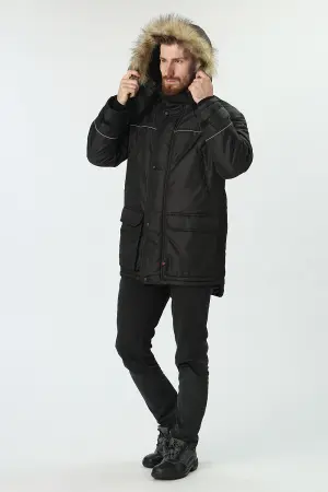Куртка АЛЯСКА-ЛЮКС зимняя (черный)